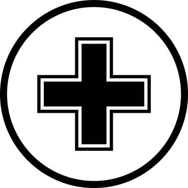 Artı Moda Biçimli Simge İzole Arkaplan