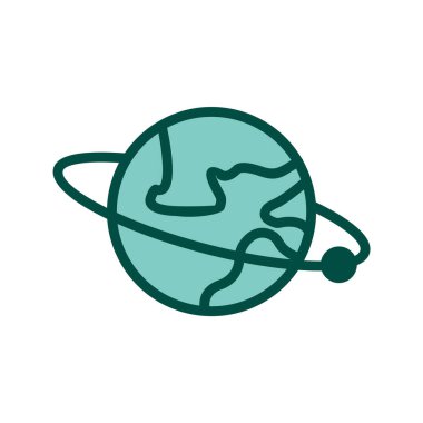 Dünya Çevresindeki Yörünge Moda Biçiminde İzole Arka Gruplandırılmış