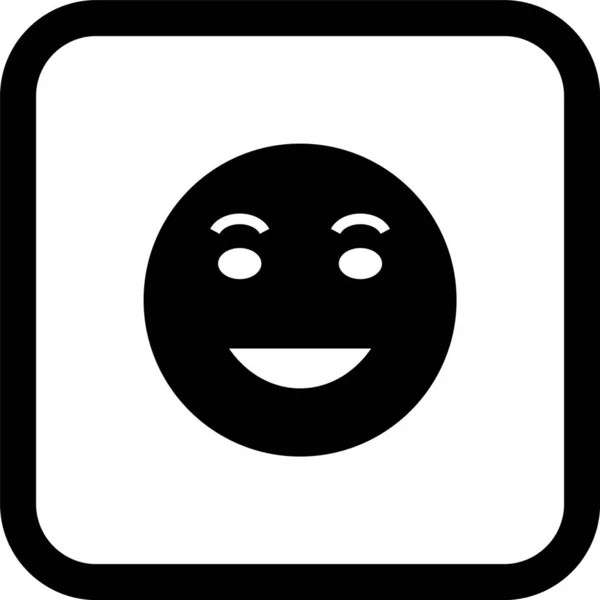 Lol Emoji Icon Trendy Style Isolated Backgroun — 图库矢量图片