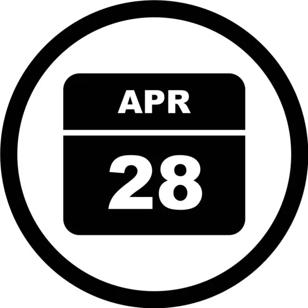 Значок Календаря Черном Фоне Векторная Иллюстрация — стоковый вектор