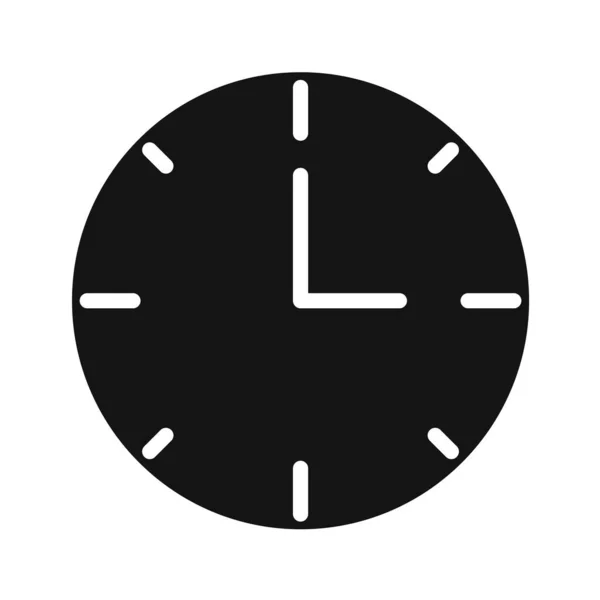 Ilustração Vetor Ícone Relógio —  Vetores de Stock