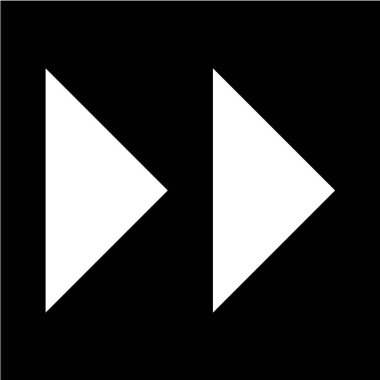 beyaz arkaplanda siyah simge izole edildi