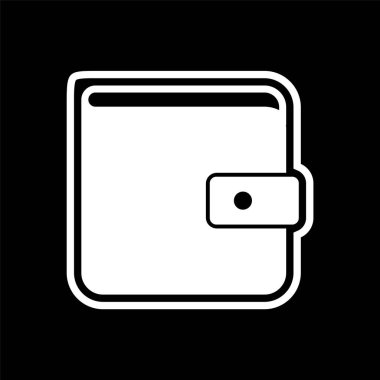 Cüzdan Simgesi Moda Biçimli Ayrı Arkaplan    