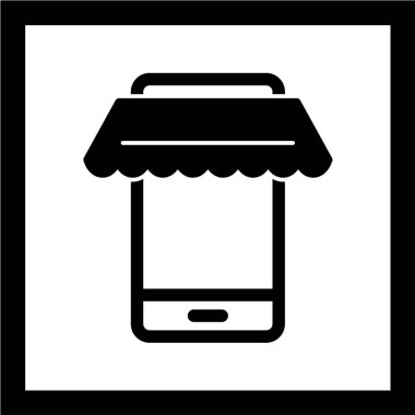 Alışveriş poşeti ikonu. vektör illüstrasyonu