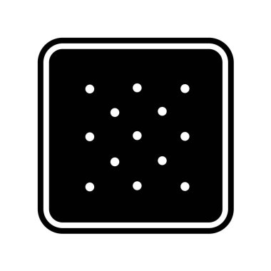 Gıda simgesinin vektör illüstrasyonu