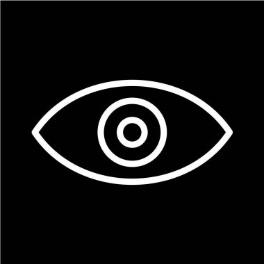 beyaz arkaplanda siyah simge izole edildi