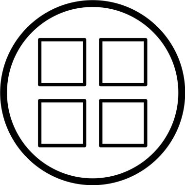 teknoloji simgesi vektör illüstrasyonu