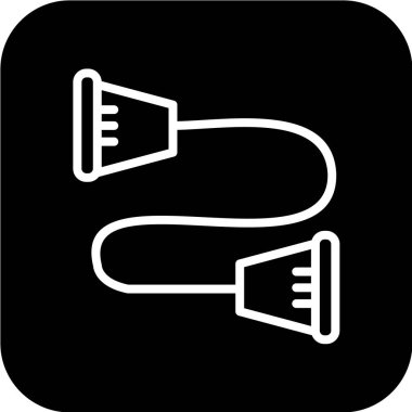 Modern oto tamir simgesinin vektör illüstrasyonu