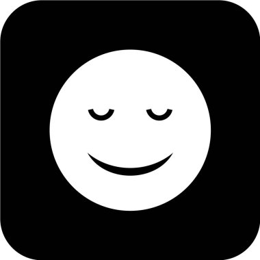 Gülümseyen mutlu yüz