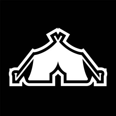 Moda Biçimli Tipi Simgesi İzole Arkaplan