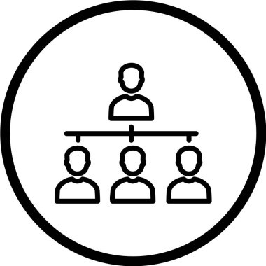 iş simgesi vektör illüstrasyonu