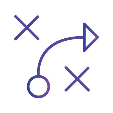 İş vektörü illüstrasyonu beyaz arkaplanda izole edildi 