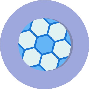 Arka planda spor simgesi izole edildi