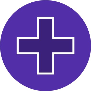 Beyaz arkaplanda izole edilmiş modern dini simgelerin vektör çizimi