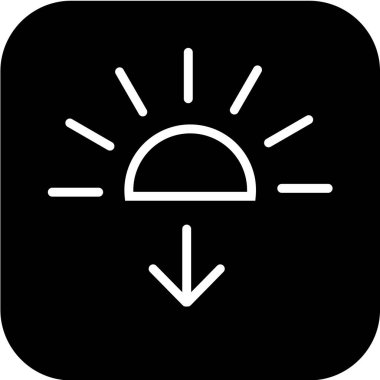 Site için web simgesi, vektör