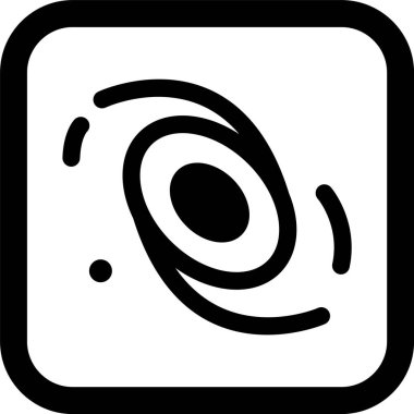 Galaksi Simgesi Moda Biçimli Ayrı Arka Gruplandırma