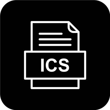 dosya biçimi simgesi, vektör illüstrasyonu