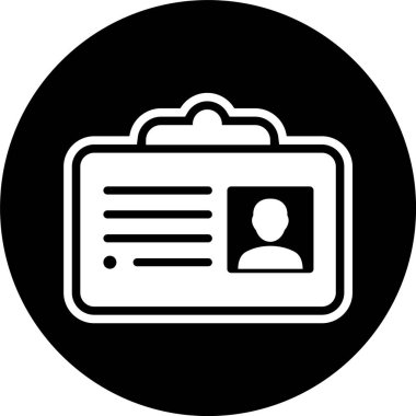 Moda Biçimli İzole Arkaplan Kart Simgesi