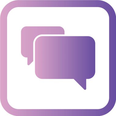 vektör pembe konuşma balonu simgesi