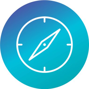 Pusula simgesi vektör resimlemesi