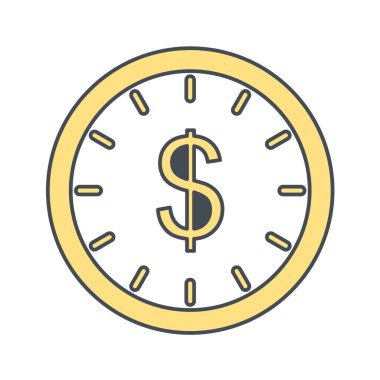 İş vektörü illüstrasyonu beyaz arkaplanda izole edildi 