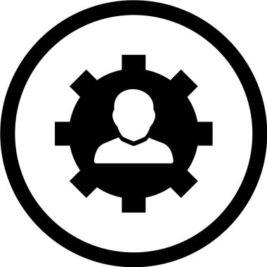 iş simgesi vektör illüstrasyonu