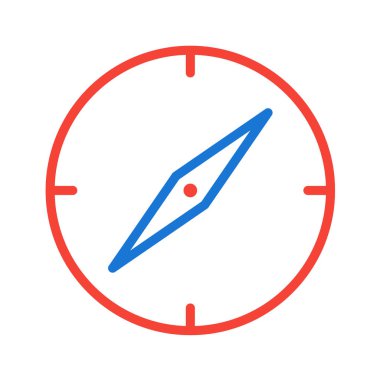 Pusula simgesi vektör resimlemesi