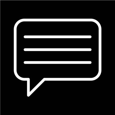 beyaz arkaplanda siyah simge izole edildi