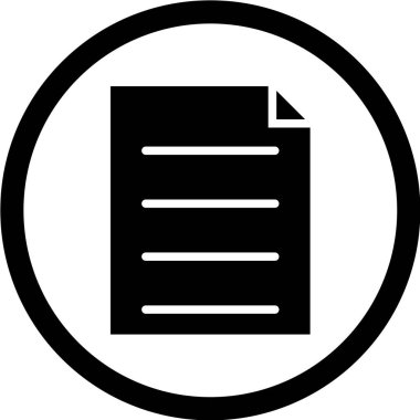 beyaz arkaplanda siyah simge izole edildi