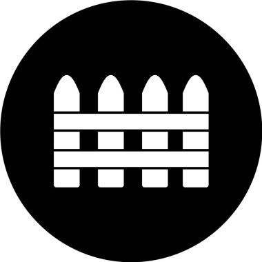 Çiftlik simgesinin vektör illüstrasyonu