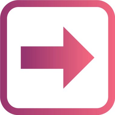 Ok simgesi. düz tasarım biçimi