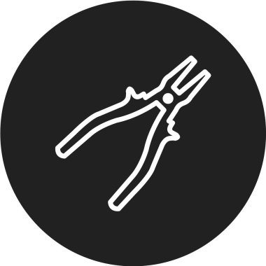 Modern berber dükkanı simgesinin vektör illüstrasyonu