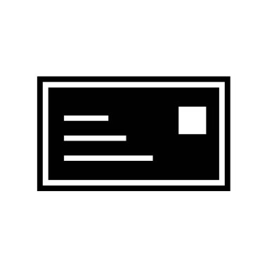 Kredi kartı ikonu vektör illüstrasyonu