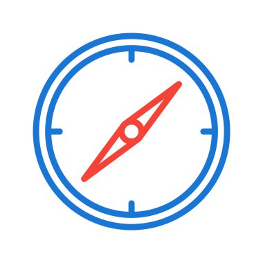 Pusula Simgesi Moda Biçimli Ayrı Arka Gruplandırılmış