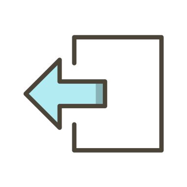 ok simgesinin vektör illüstrasyonu