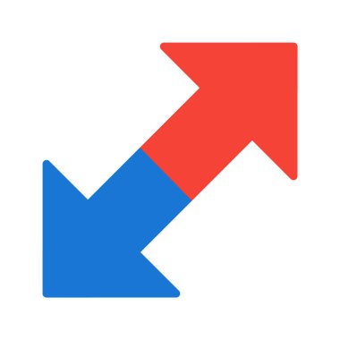 Moda Biçiminde Çifte Ok Simgesi İzole Arkaplan