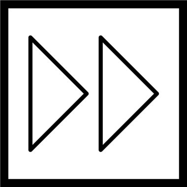 beyaz arkaplanda siyah simge izole edildi