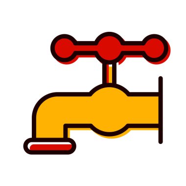 Moda Biçimli Tap Simgesi İzole Arkaplan      