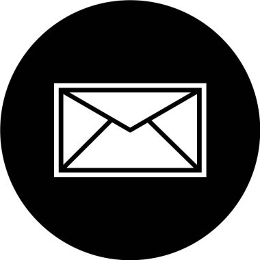 E- posta simgesinin vektör illüstrasyonu