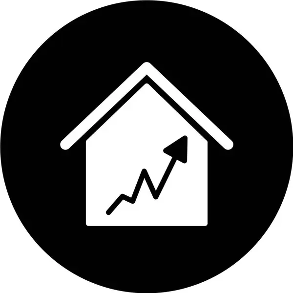 Home Symbol Vektor Illustration — Stockvektor