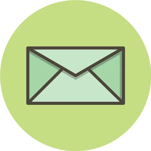 Ícone Envelope Carta — Vetor de Stock