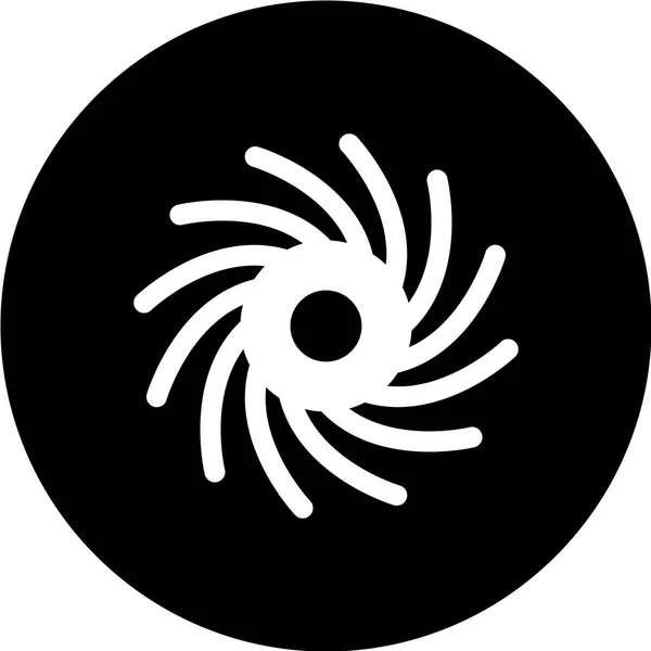 クモの巣のアイコンベクターイラスト — ストックベクタ