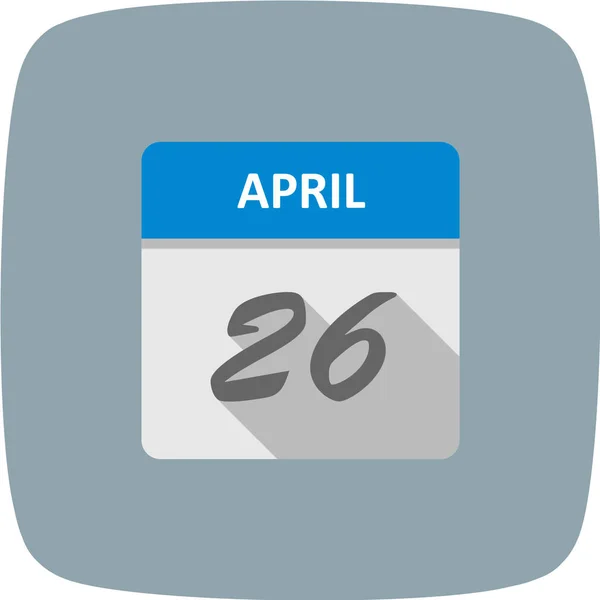 白色背景上的日历图标 — 图库矢量图片