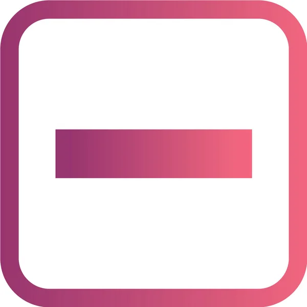 ピンクと紫のアイコンのベクトル図 — ストックベクタ