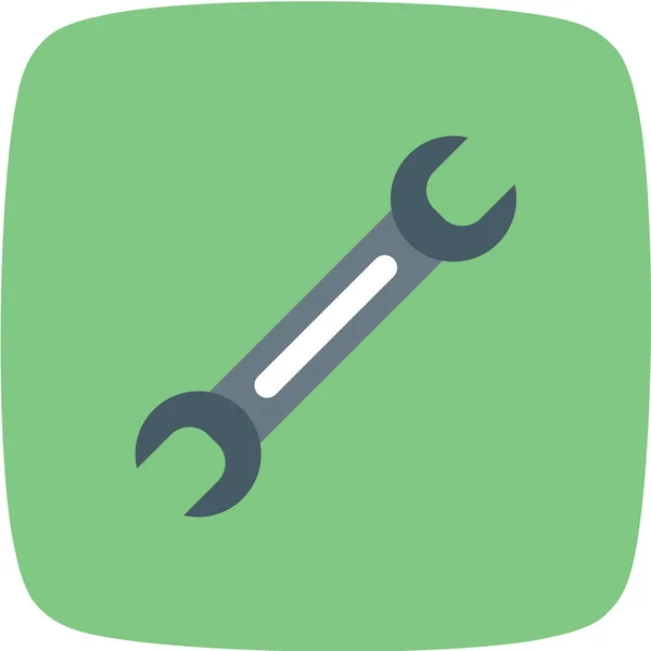 Wrench Screwdriver Vector Icon — Stock Vector