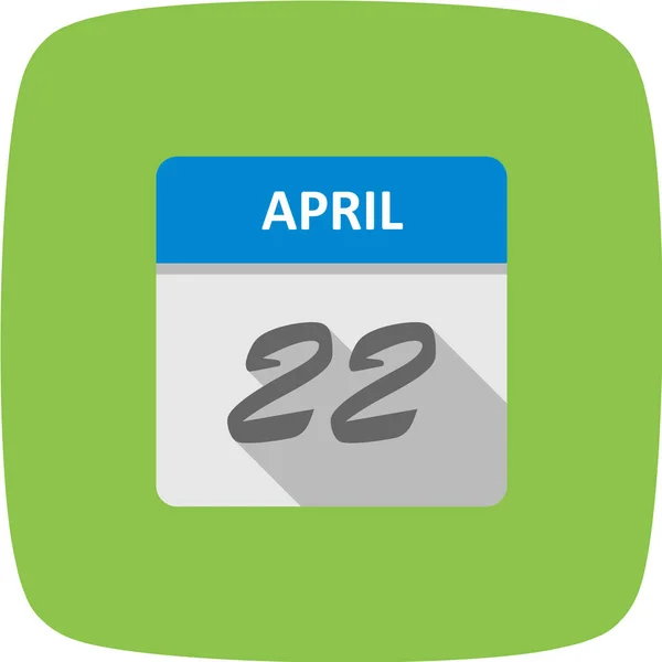 Kalender Pictogram Witte Achtergrond — Stockvector