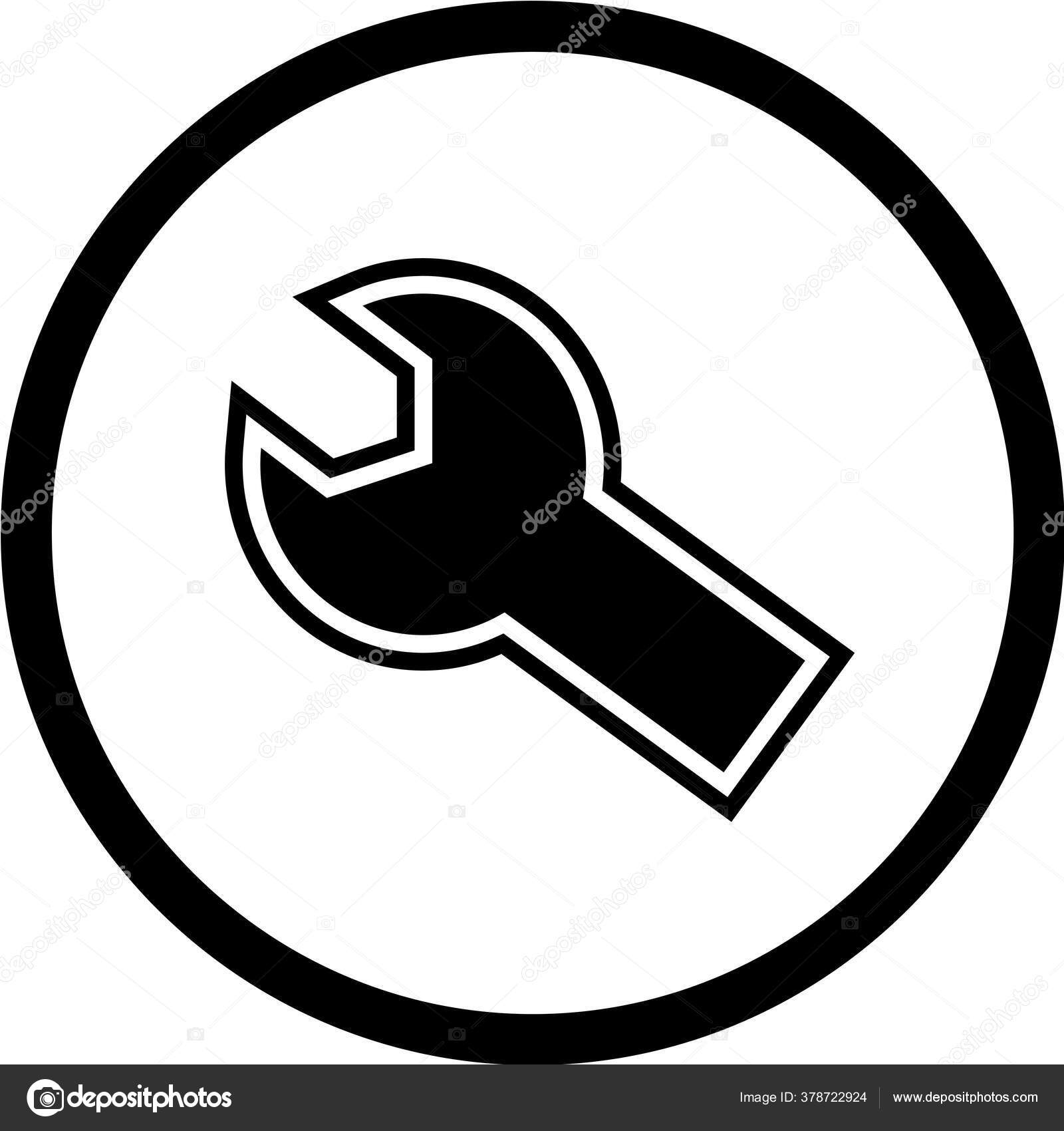 Ikon Vektor Kunci Pas Ilustrasi Hitam Diisolasi Pada Latar Belakang Stok Vektor C Iyikon 378722924