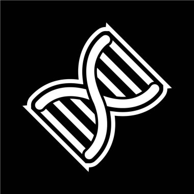 Tıbbi sembol simgesinin vektör illüstrasyonu