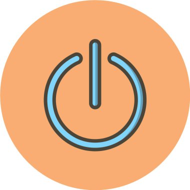 teknoloji simgesi vektör illüstrasyonu