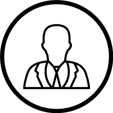 iş simgesi vektör illüstrasyonu